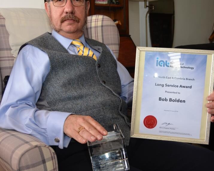 Bob’s shock at industry award