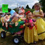 Stunning costumes at Toft Hill village fete
