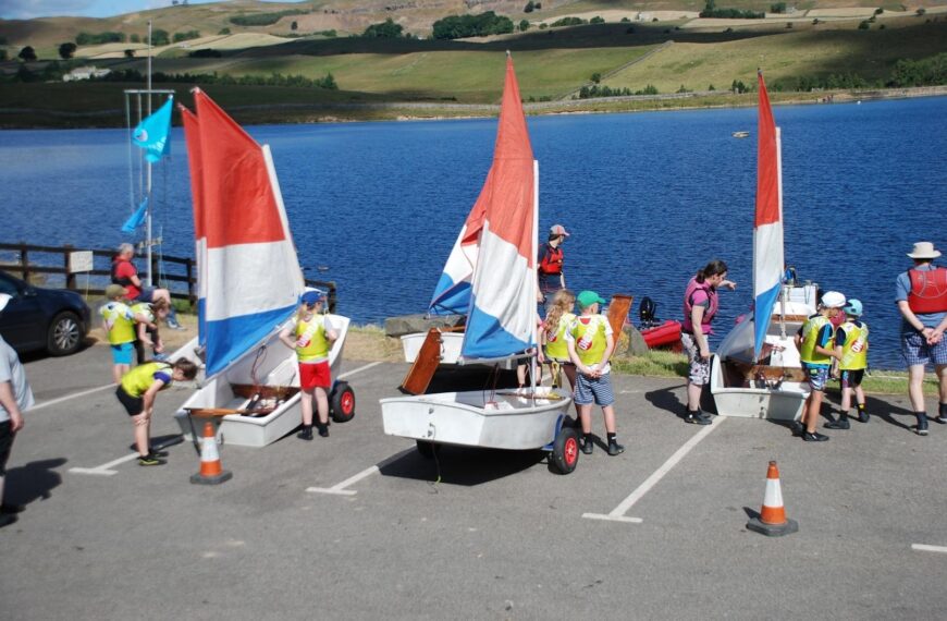Kids’ F3 club off to a flyer thanks to new boats and equipment