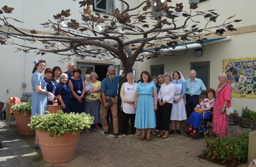Staff, patients and visitors celebrate&hellip;
