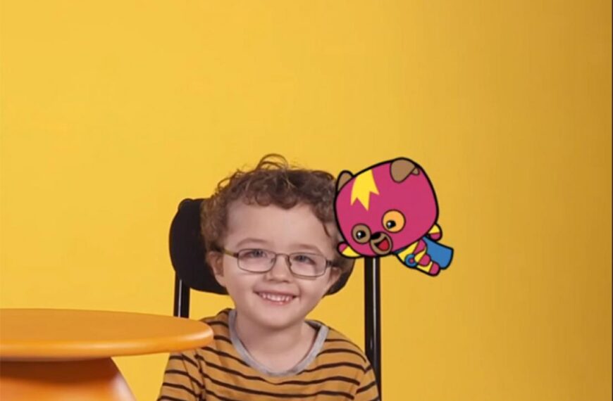 Teddy is star of the show on CBeebies