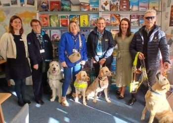 Barnard Castle travel agents back Guide Dogs UK