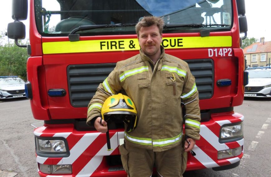 Firefighter Connor Mallinson is first&hellip;