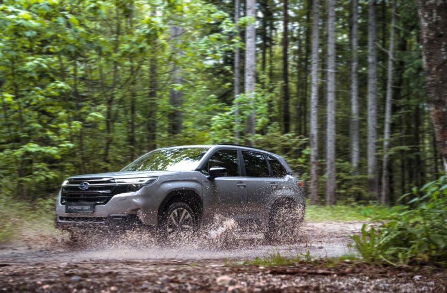 Subaru Forester takes all road&hellip;