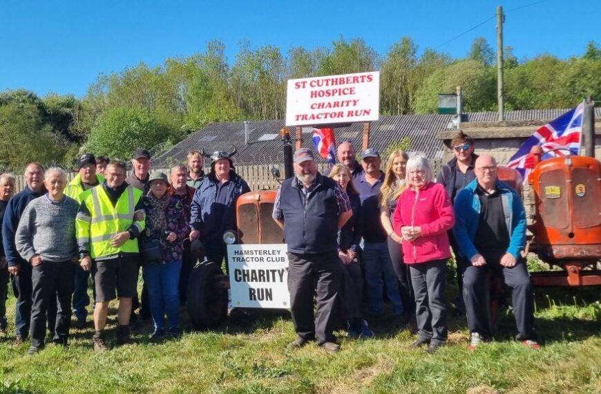 Tractor run raises over £3,500&hellip;
