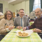 Diners tuck in to advent lunches –…