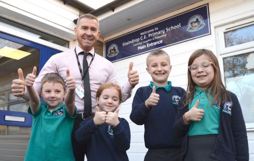 We’re glad to be back ‘home’ say flood-hit staff and pupils