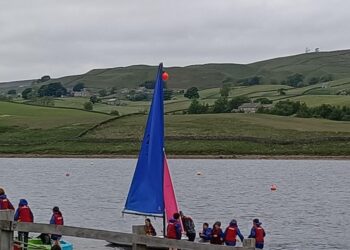 Grateful youngsters help Teesdale Sailing and Watersports Club hit by thieves