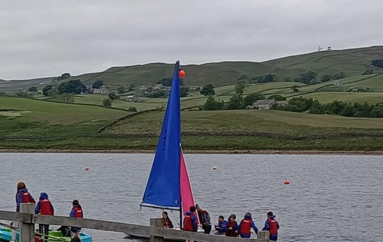 Grateful youngsters help Teesdale Sailing and Watersports Club hit by thieves