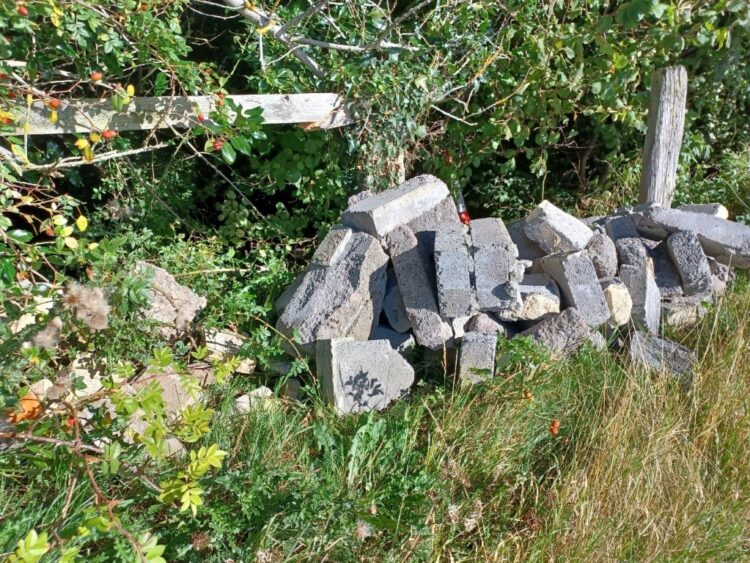 Man fined after fly-tipping building waste