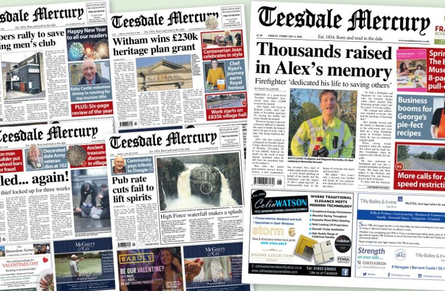 Part-time salesperson – Teesdale Mercury
