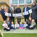 Nursery celebrates inspection report and new £40k…