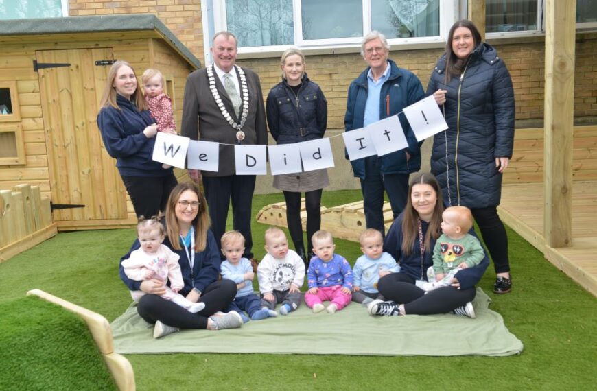 Nursery celebrates inspection report and&hellip;