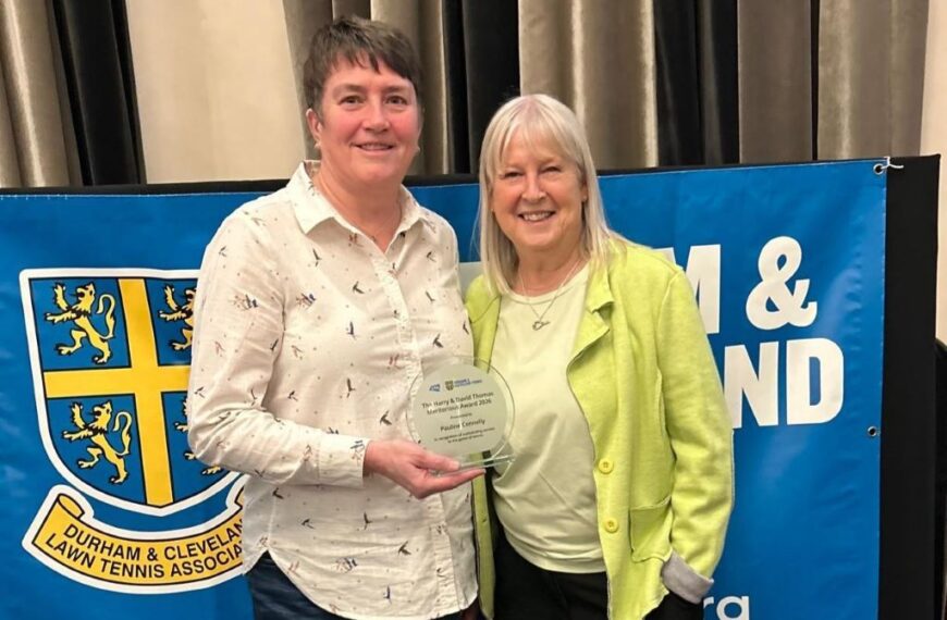 Teesdale tennis stalwart Pauline Connelly&hellip;