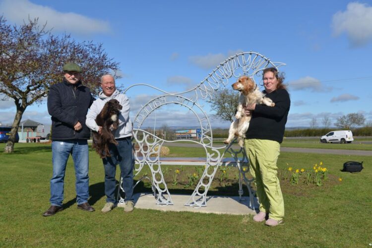 Gypsy leader unveils bench in memory of Sophie Hall