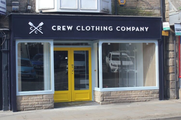 Crew Clothing Company welcomes first customers