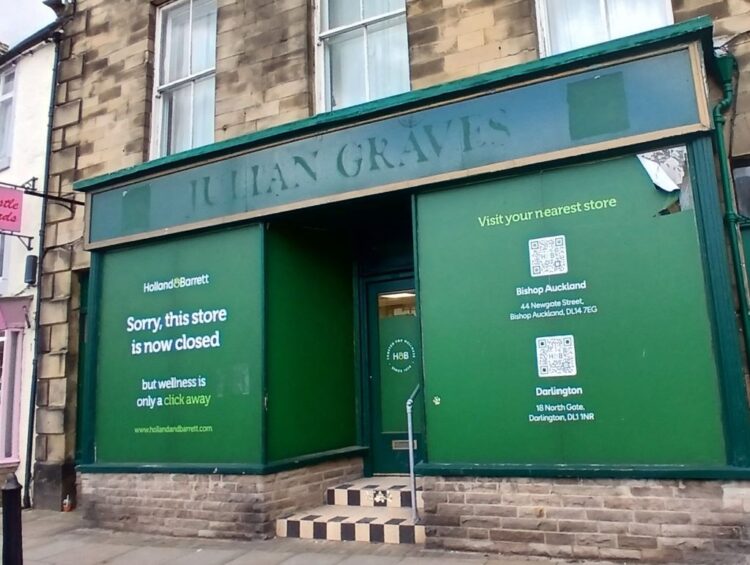 Tenant confirmed for empty Barnard Castle shop