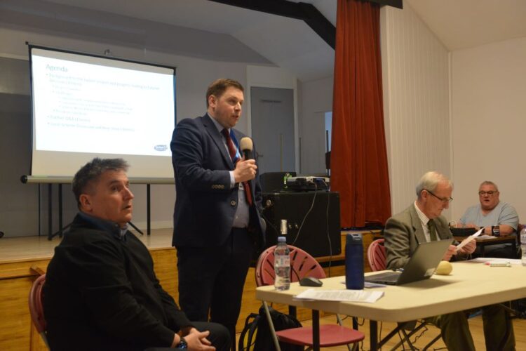 Tension over HGVs using village roads