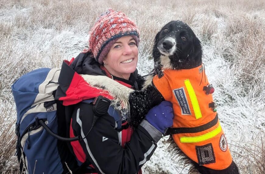 Dog handler to run ultra marathon for mountain rescue teams