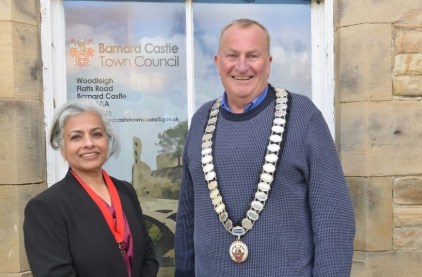 Paul Ing elected as Barnard Castle mayor for third time
