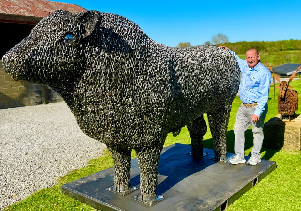 County Durham farmer’s sculpture to visit Jeremy&hellip;