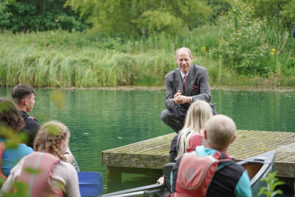 Duke of Edinburgh visits Barnard Castle