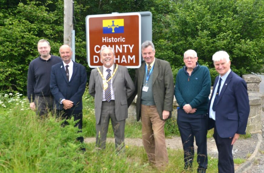 New signs to mark historic county boundaries across Teesdale