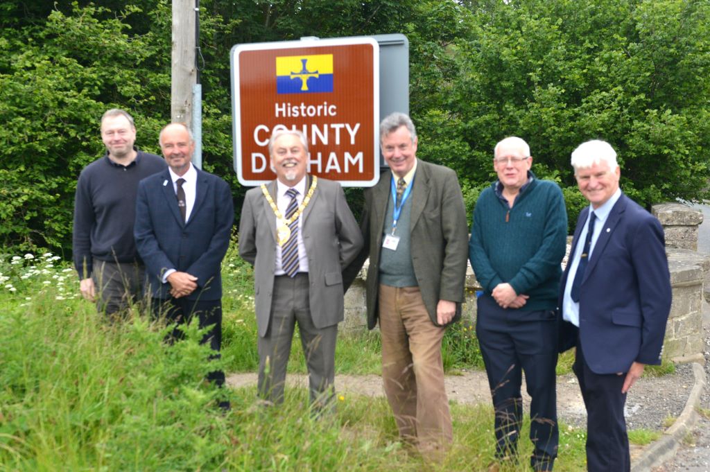 New signs to mark historic county boundaries…