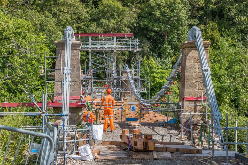 Whorlton Bridge just weeks away from opening
