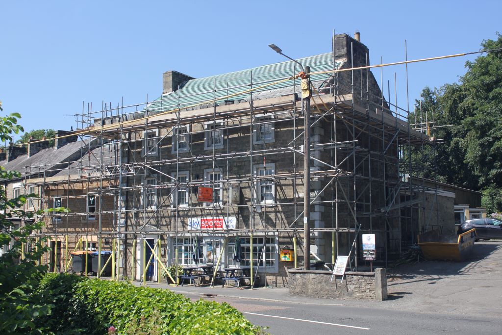 Middleton club’s roof work begins after £44,000…