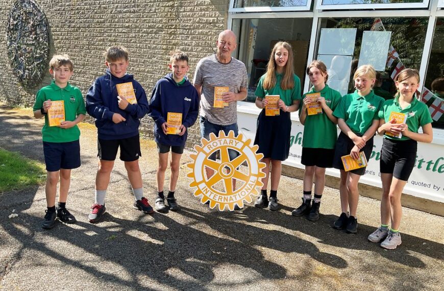 Rotary’s gifts for Teesdale pupils as they move on