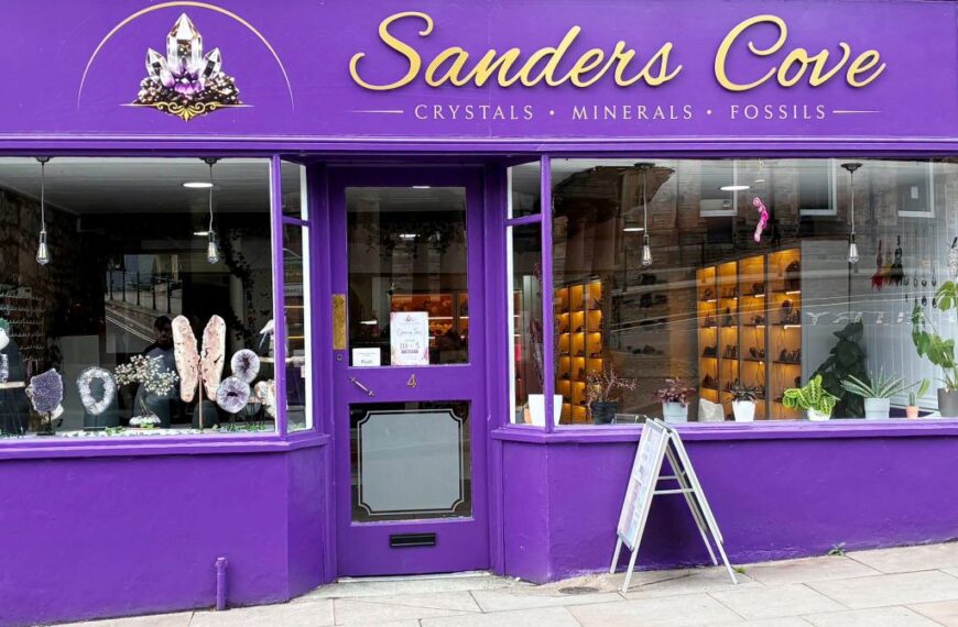 Purple pain – Barnard Castle shop’s new paint job under threat from council