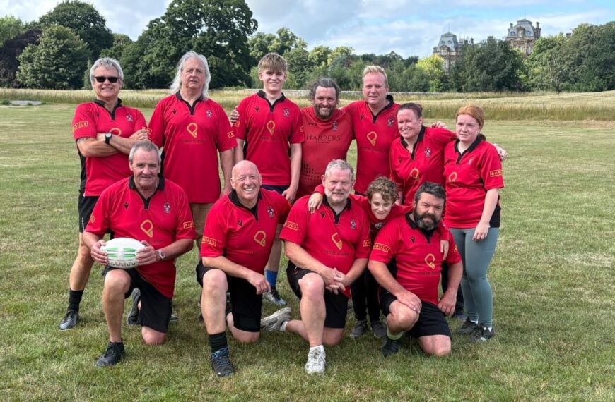Walking rugby success in Barnard Castle