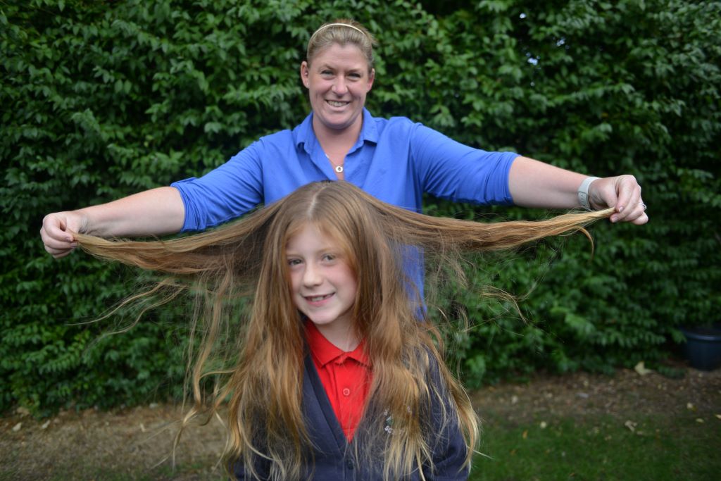 Sophie’s big chop for charity