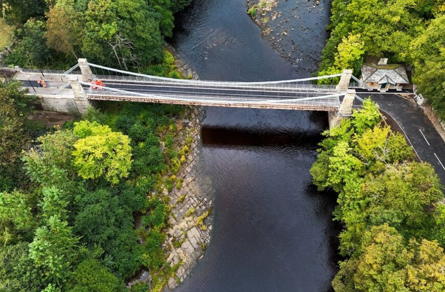 Whorlton Bridge to reopen after 2,621 days