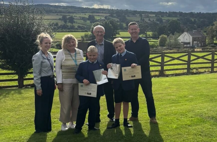 Giving the planet a voice – pupils impress with climate change test