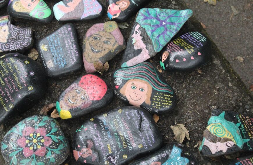 Meet the man behind Silver Bridge’s painted rocks