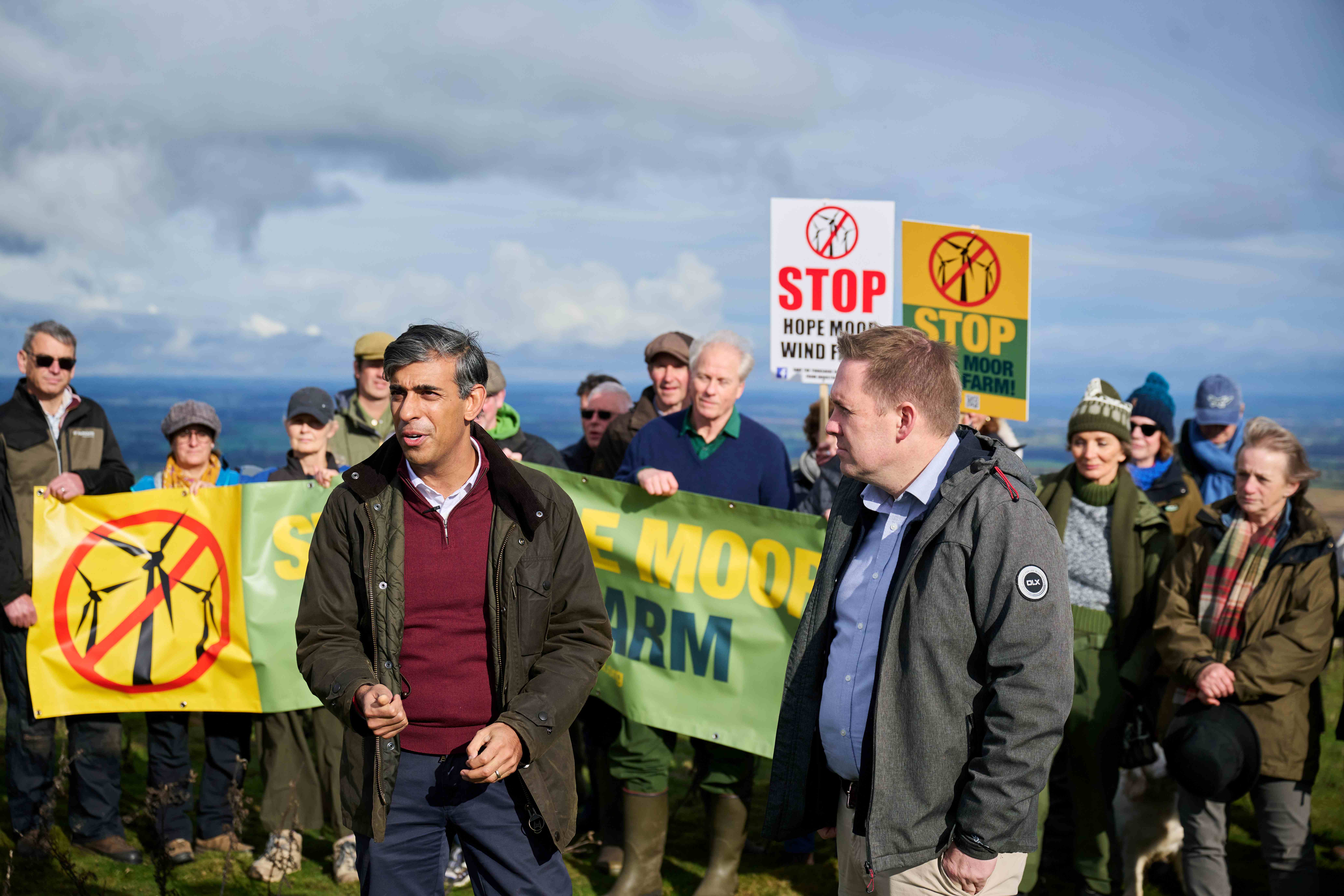 Rival MPs unite in Hope Moor wind farm fight