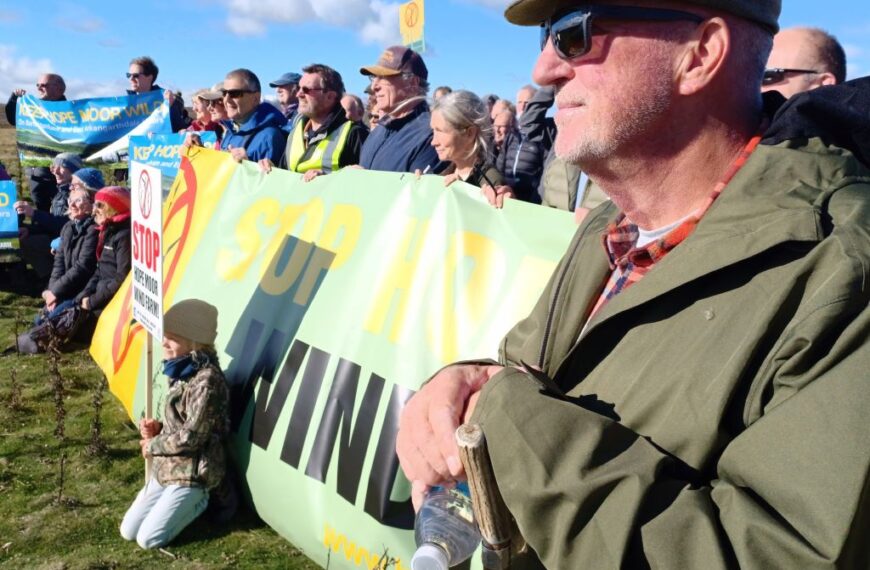Ian Botham steps out in opposition to Hope Moor wind farm plan